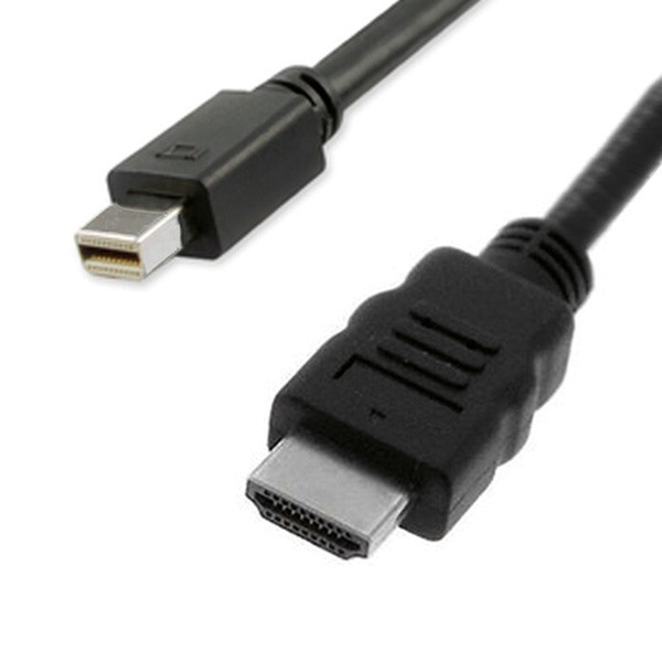 Value Mini DisplayPort Cable, Mini DP-HDTV, M/M 2 m