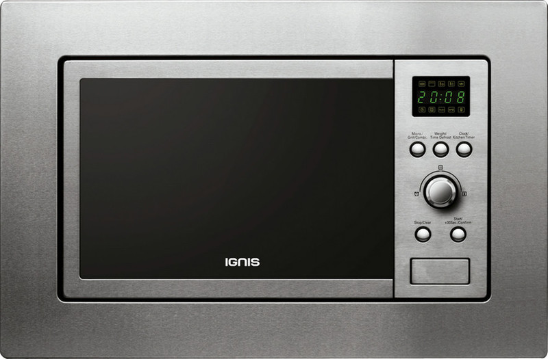 Ignis AMT 120/IX Built-in 20L 800W Stainless steel microwave