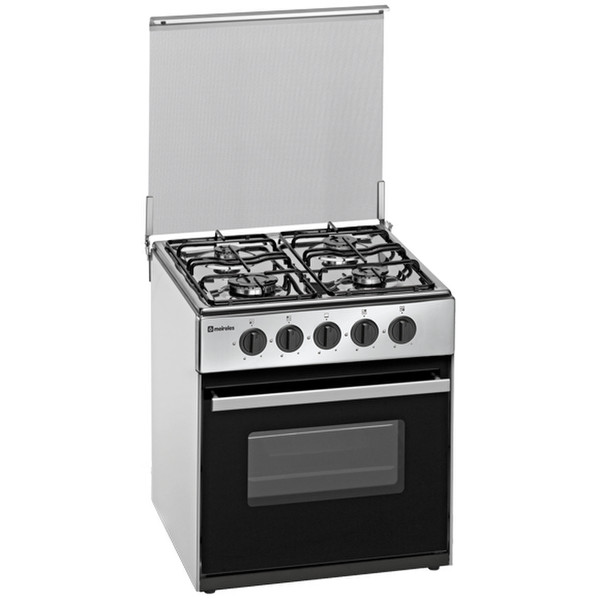 Meireles N 500 X Freestanding Gas hob A Stainless steel cooker