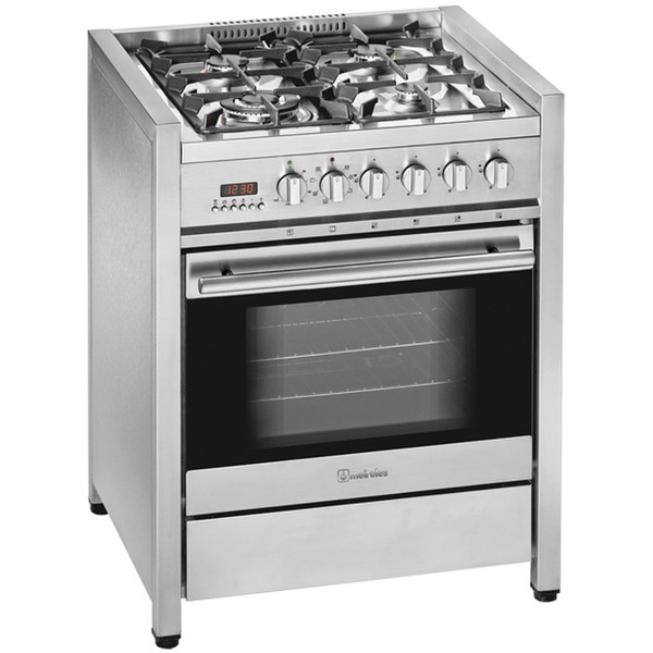 Meireles E 710 X Freistehend Gas hob A Edelstahl Küchenherd