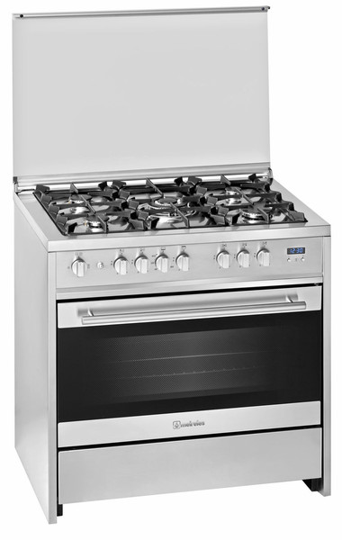 Meireles M 910 X Freistehend Gas hob A Schwarz Küchenherd