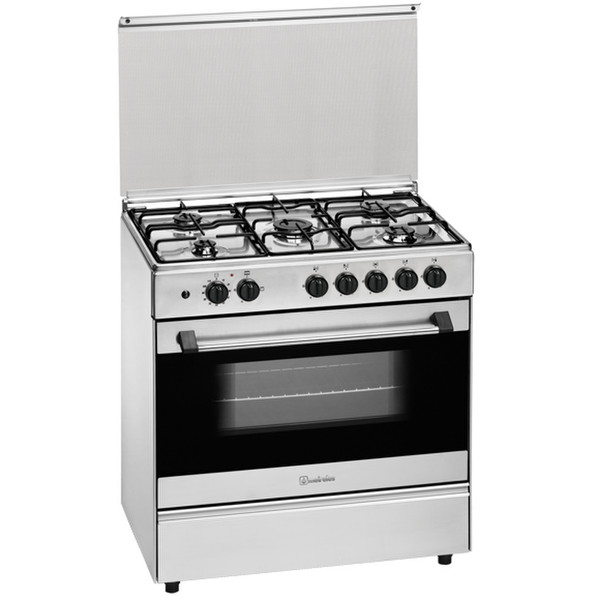 Meireles M 800 X Freistehend Gas hob A Edelstahl Küchenherd