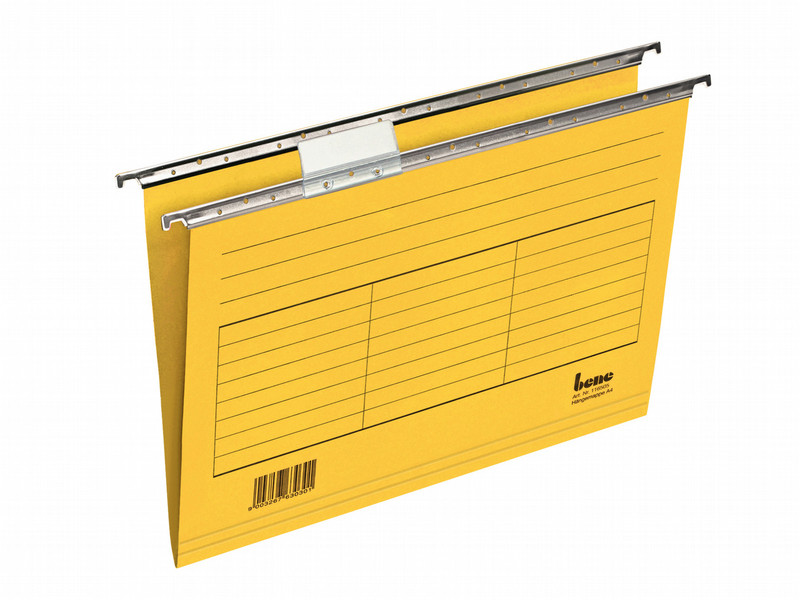 Bene 116505GE A4 Cardboard Yellow 1pc(s) hanging folder