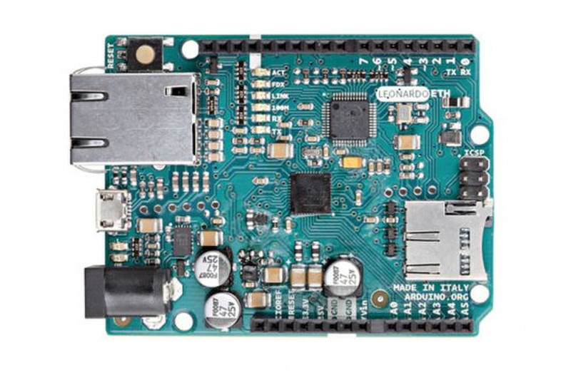 Arduino Leonardo ETH плата для разработчиков