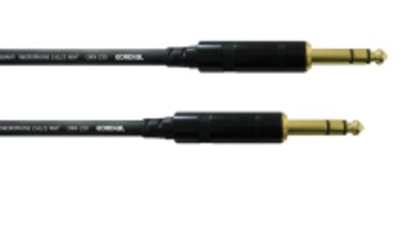Cordial CFM 6 VV 6m 6.35mm 6.35mm Schwarz Audio-Kabel