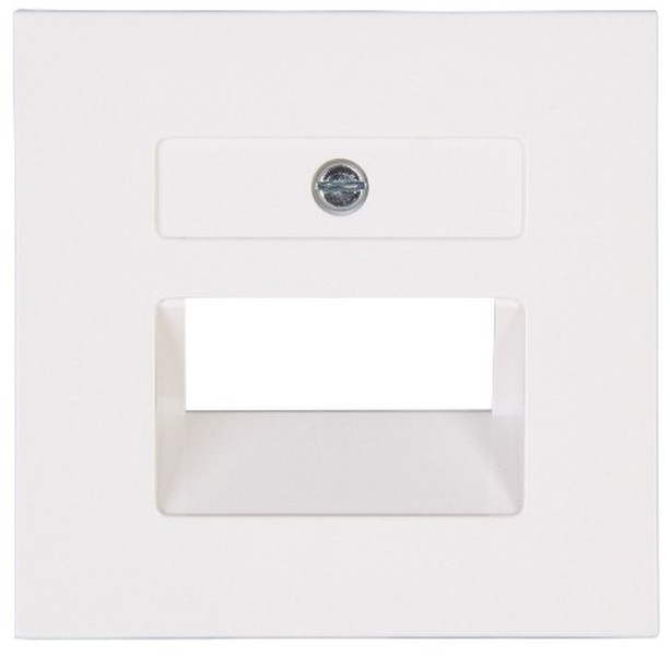Kopp 371729003 White switch plate/outlet cover