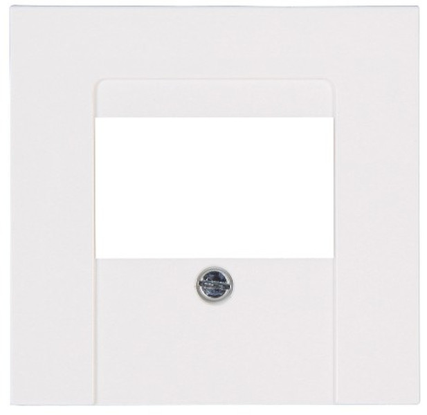 Kopp 373129007 White switch plate/outlet cover