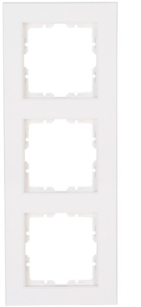 Kopp 402729008 White switch plate/outlet cover