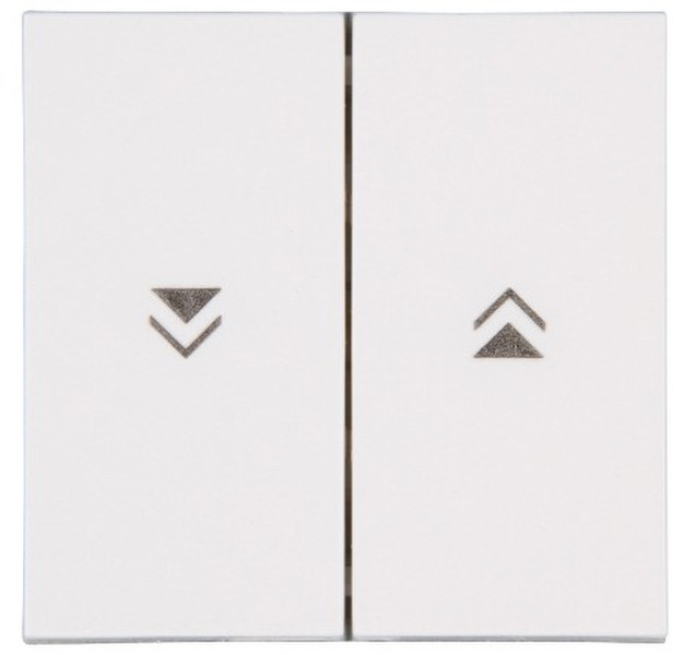 Kopp 490388008 White switch plate/outlet cover