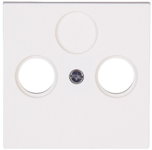 Kopp 490929005 White switch plate/outlet cover