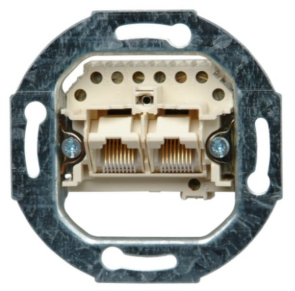 Kopp 115400186 2 x RJ-45 White socket-outlet