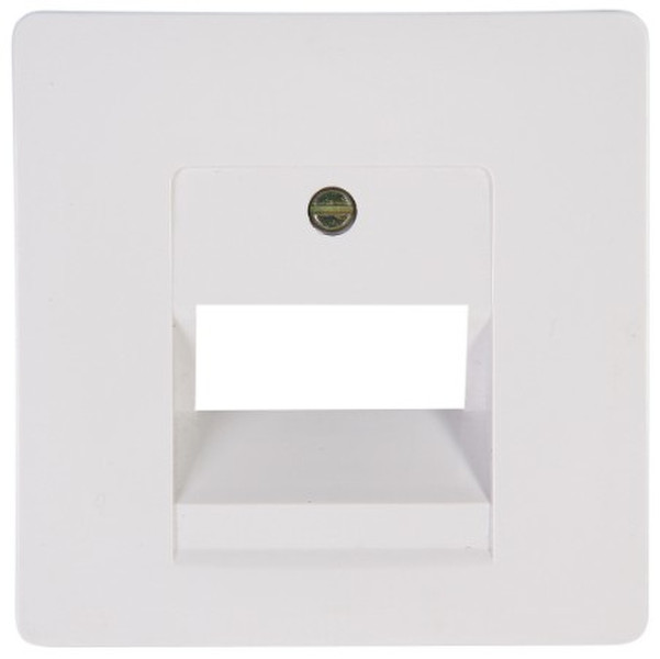 Kopp 328329182 White switch plate/outlet cover