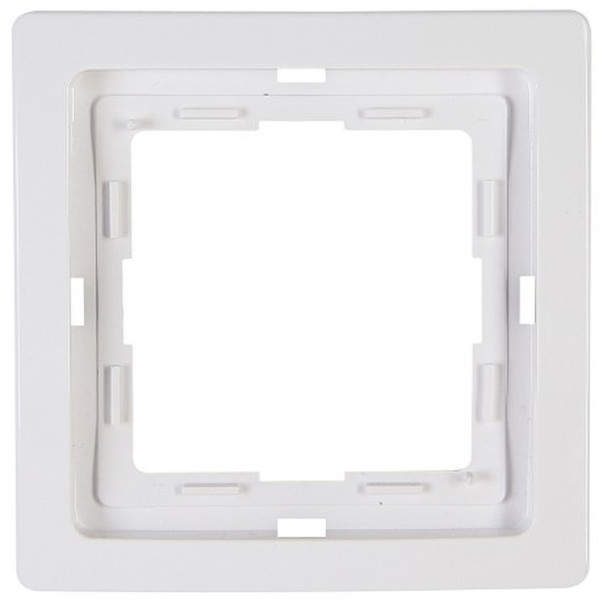 Kopp 400129060 White switch plate/outlet cover