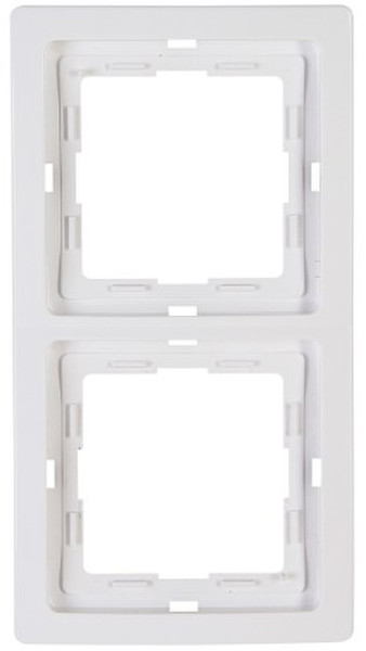 Kopp 400229063 White switch plate/outlet cover