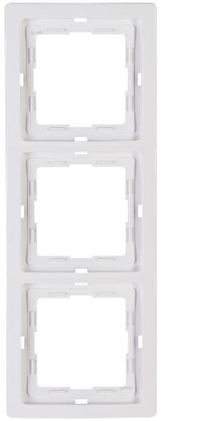Kopp 400329066 White switch plate/outlet cover