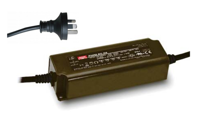 MEAN WELL PWM-60-24 Universal 60W Black power adapter/inverter