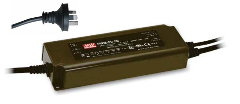 MEAN WELL PWM-90-12 90Вт Черный адаптер питания / инвертор