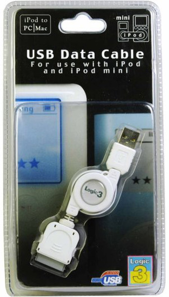 Logic3 USB data cable for iPod