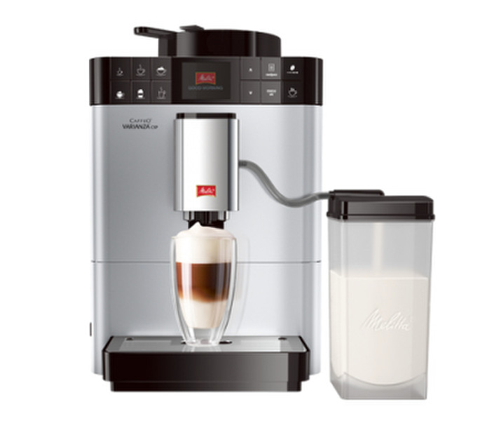 Melitta 21026.8 Espressomaschine 1.2l 10Tassen Metallisch Kaffeemaschine