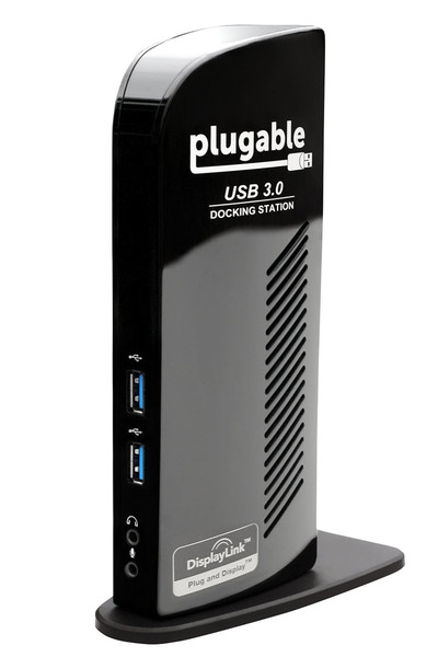 Plugable Technologies UD-3900 USB 3.0 (3.1 Gen 1) Type-B Черный док-станция для ноутбука