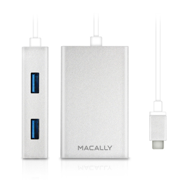 Macally UC3HUB USB 3.0 (3.1 Gen 1) Type-C 5000Мбит/с хаб-разветвитель