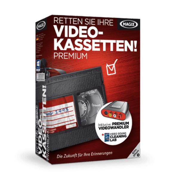 Magix Retten Sie Ihre Videokassetten 8 Premium