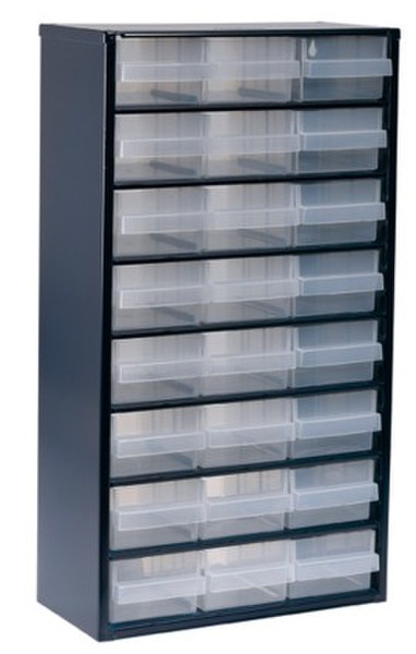 raaco Cabinet 1224-02 Steel Blue filing cabinet
