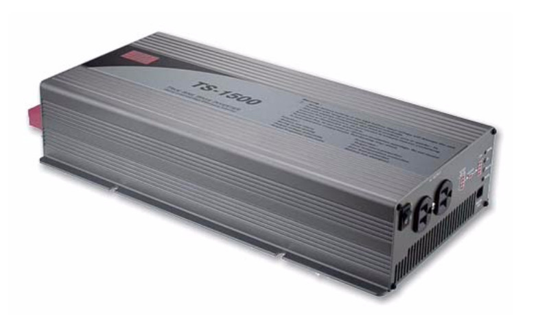 MEAN WELL TS-1500-224B Универсальный 1500Вт Черный адаптер питания / инвертор