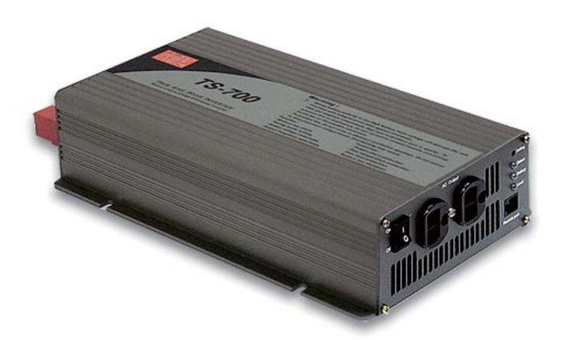MEAN WELL TS-700-224B Универсальный 700Вт Черный адаптер питания / инвертор