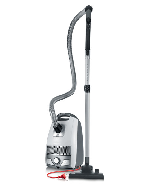 Severin BC 7046 Cylinder vacuum cleaner 3L 750W A Red,White,Silver