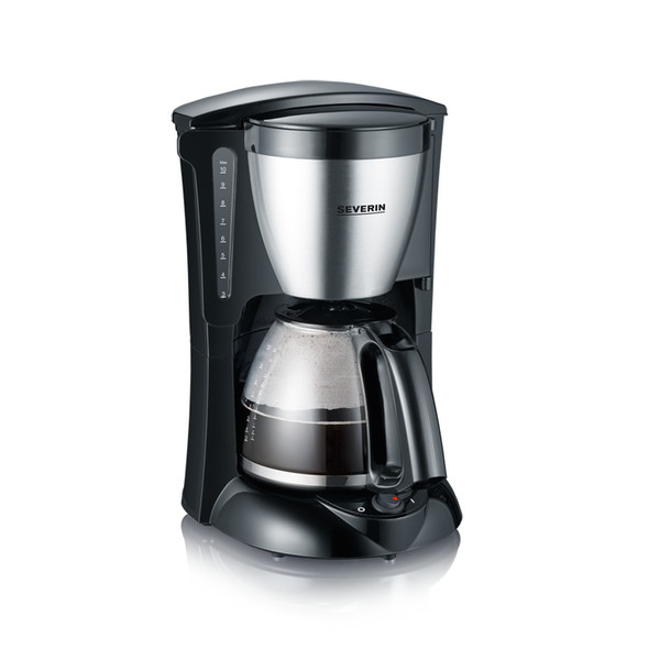 Severin KA 4806 Drip coffee maker 10cups Black,Stainless steel