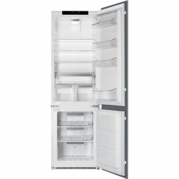 Smeg C7280NLD2P freestanding 200L 63L A++ fridge-freezer