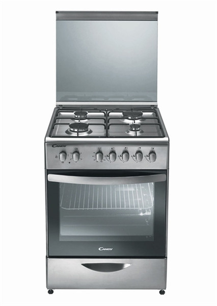Candy CGG 6721 SHX Freestanding Gas hob Stainless steel cooker