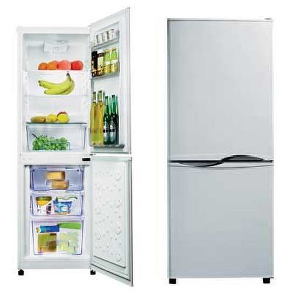 Schlosser HDC 22 NF Отдельностоящий 115л 55л A Белый холодильник с морозильной камерой