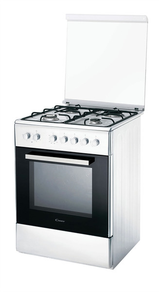 Candy CCG 6102 SW Freestanding Gas hob A White cooker