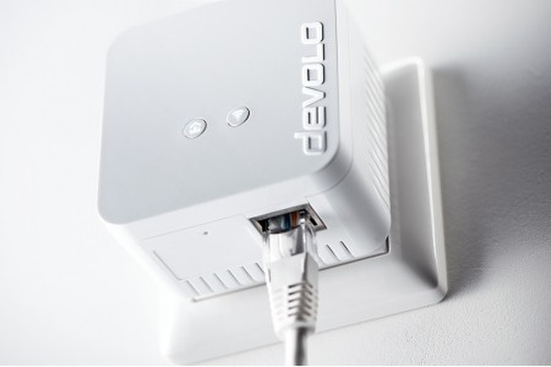 Devolo dLAN 550 WiFi 500Mbit/s Eingebauter Ethernet-Anschluss WLAN Weiß 1Stück(e) PowerLine Netzwerkadapter