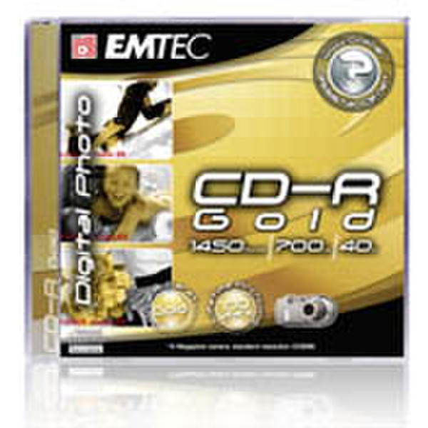 Emtec CD-R Gold Digital Photo 700MB 10Stück(e)