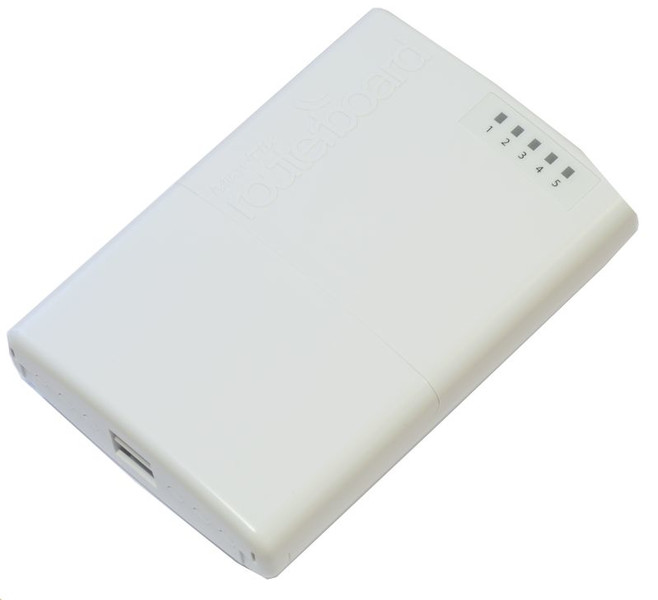 Mikrotik PowerBox Eingebauter Ethernet-Anschluss Weiß