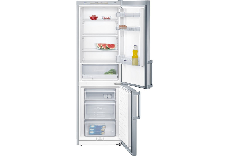 Constructa CK536EL30 freestanding 213L 94L A++ Stainless steel fridge-freezer