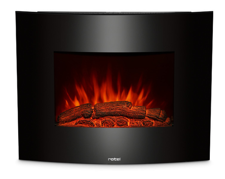 Rotel Fireplace Indoor 1800W Black