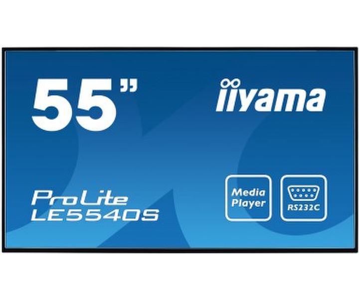 iiyama Prolite LE5540S-B1 55Zoll LED Full HD Schwarz Public Display/Präsentationsmonitor