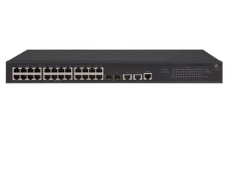 Hewlett Packard Enterprise FlexNetwork 5130 24G 2SFP+ 2XGT EI Управляемый L3 Gigabit Ethernet (10/100/1000) 1U Серый