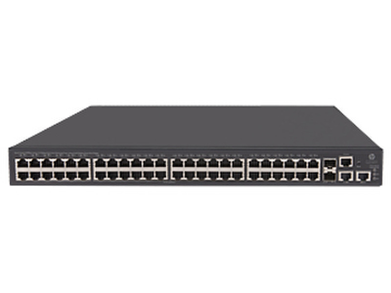 Hewlett Packard Enterprise FlexNetwork 5130 48G POE+ 2SFP+ 2XGT (370W) EI Управляемый L3 Gigabit Ethernet (10/100/1000) Power over Ethernet (PoE) 1U Серый