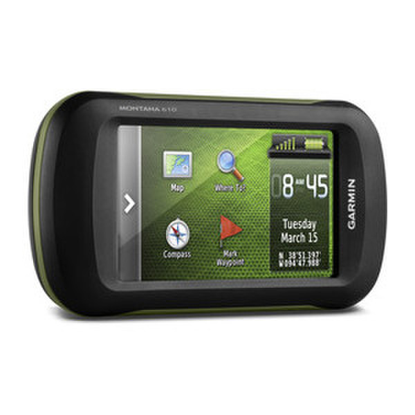 Garmin Montana 610 Handgeführt 4Zoll TFT Touchscreen 289g Schwarz Navigationssystem