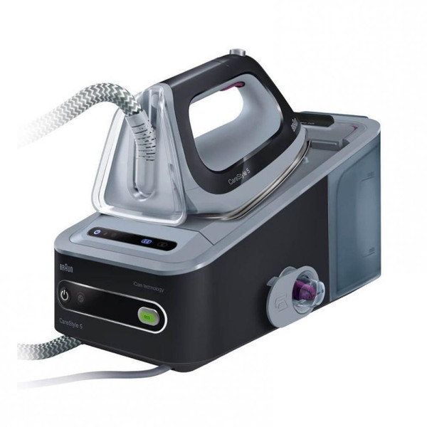 Braun CareStyle 5 IS 5044 2400W 1.4L Eloxal soleplate Black,Grey steam ironing station