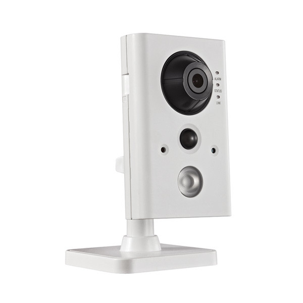 Value 1 MPx Cube Network Camera, VCF1-1W, IR LED, wireless, PoE, 2.8mm Lens (68 ° viewing angle), for indoor use