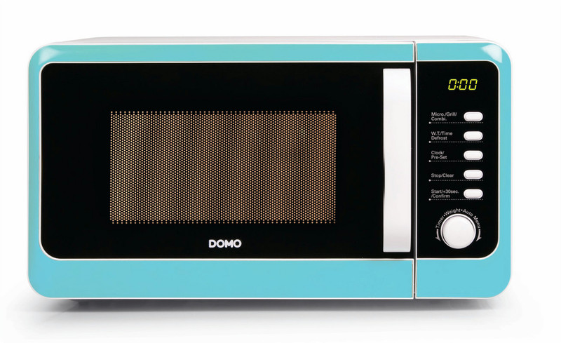 Domo DO2017G Настольный 20л 800Вт Синий микроволновая печь