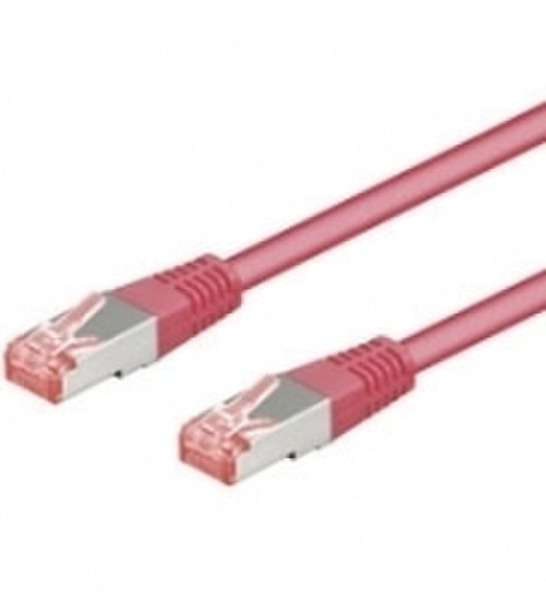 Wentronic CAT 6-2000 SSTP PIMF 20.0m 20m Magenta networking cable
