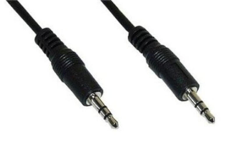 Kindermann 5767000001 10m 3.5mm 3.5mm Schwarz Audio-Kabel