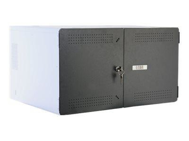 Leba NoteBox Flex 30 Portable device management cabinet Черный, Белый